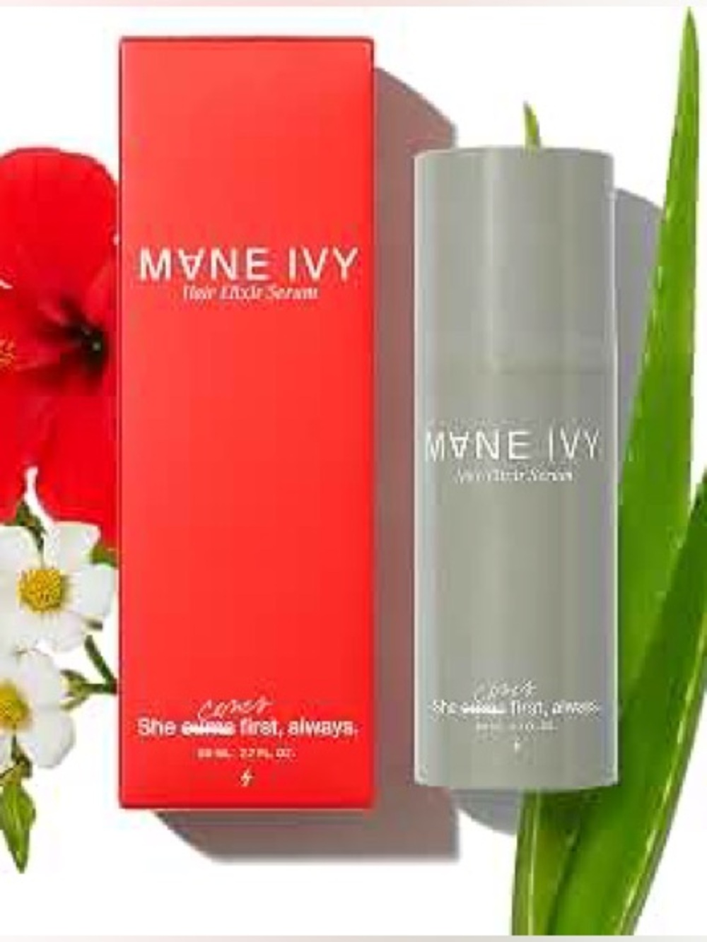 Mane Ivy "Total Package" hair elixir serum NEW
